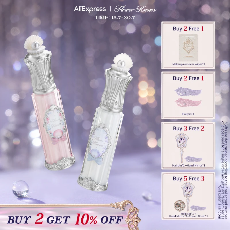 Flower Knows Shell's Jewel Collection Esmalte labial nutritivo