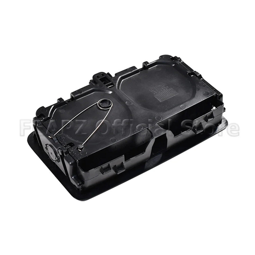 1개 블랙 자동차 뒷좌석 팔걸이 컵홀더 음료수 랙 4M0885995A4PK 아우디 A3 Q2 Q3 Q5 Q7 Q8 RS3 RSQ8 자동차 액세서리