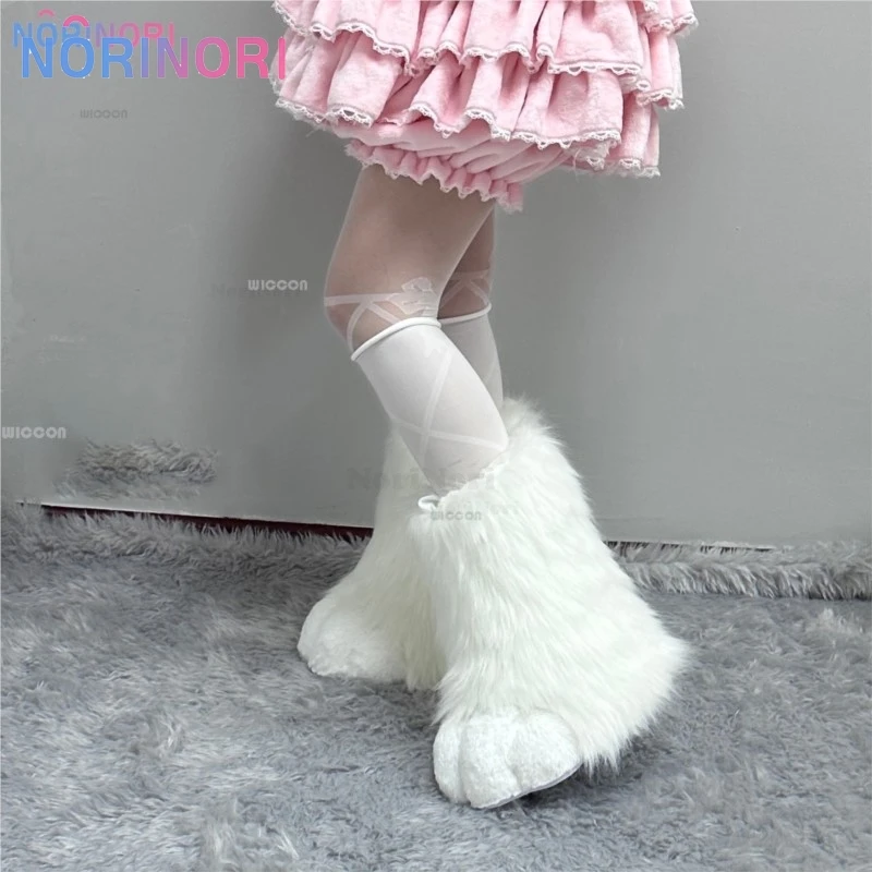 Fursuit Paws Shoes Kigurumi Furry Cosplay Gloves Decors Animal Cosplay Glove Boots Wearable Party Original Roleplay Accessories