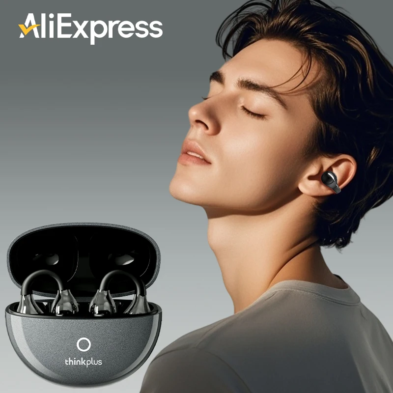 سماعات أذن Thinkplus OWS بمشبك للأذن، سماعات بلوتو...