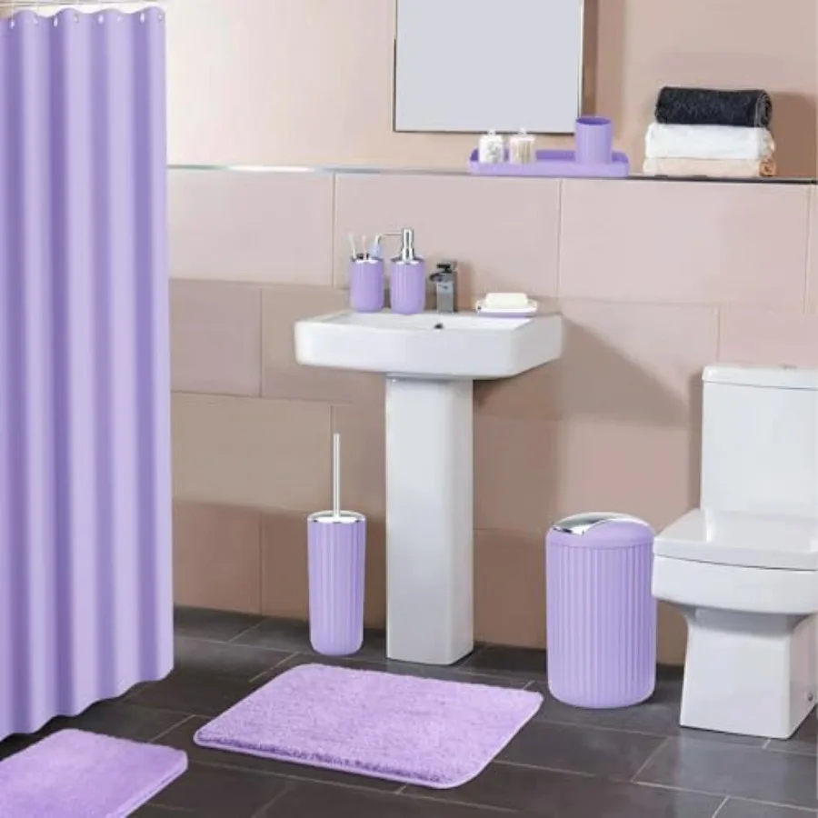 Bathroom accessories set image 4