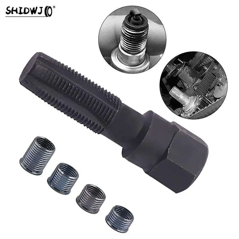 High Quality 14mm Spark Plug Thread Repair Kit Car Cylinder Thread