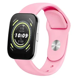 Versatile Silicone Watch Band - 20mm/22mm - Multiple Smartwatch Compatibility and Styles - 22mm watch band (Soft pink 15)