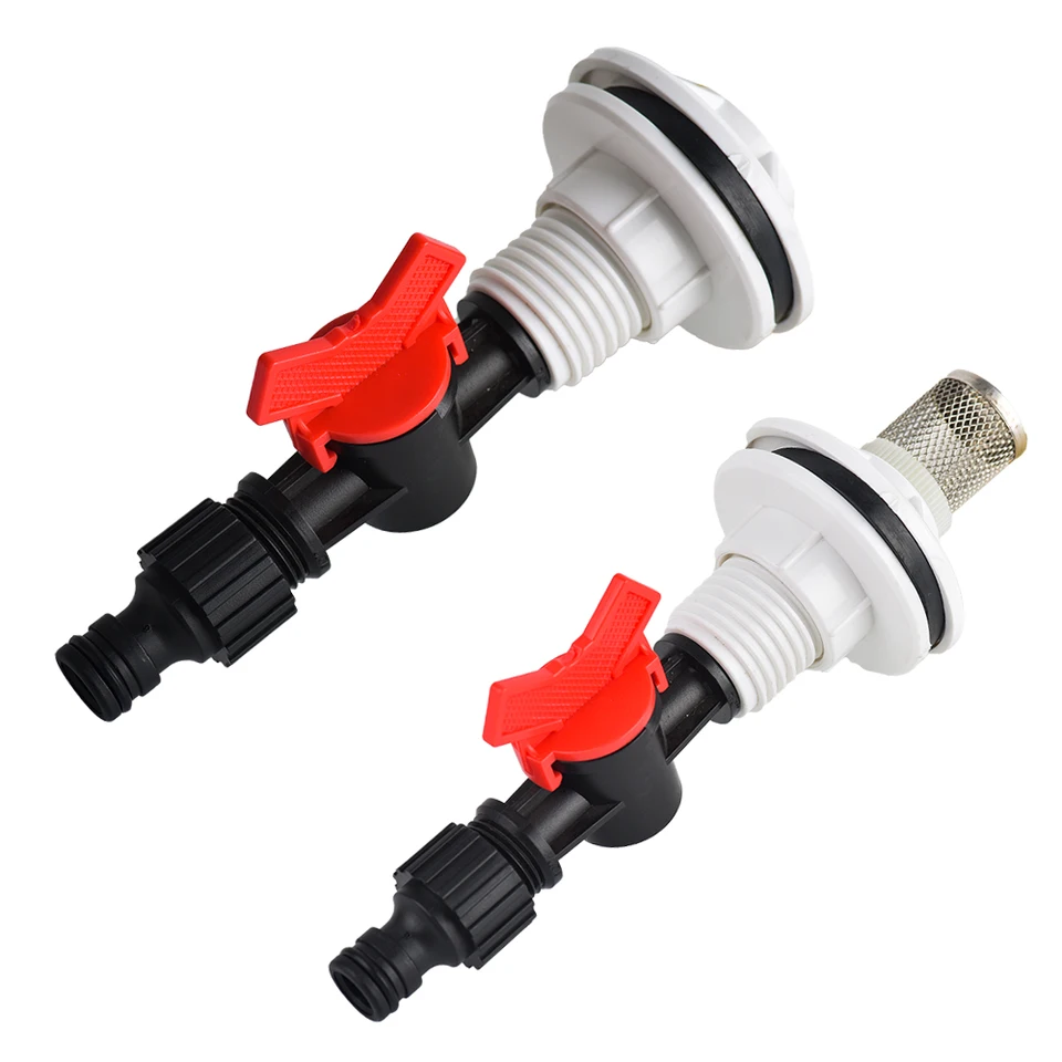 Kit Raccordo Barile Pioggia Kit Rubinetto Per Acqua Piovana In PVC