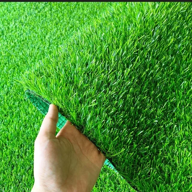 P82D Mesterséges Növényzet Táj Gyep Hamis Fű Beltéri Kültéri Golf Zöld Nedvességálló Penészálló Mosható Könnyű - Image 3