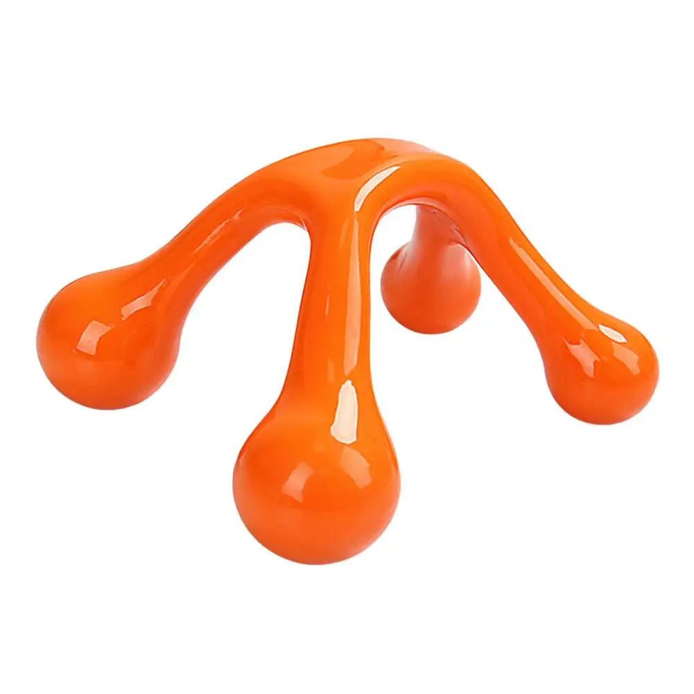 Handheld Full Body Massager 4 Legged Pressure Point Muscles Recovery Physical Therapy Shoulder Arm Neck Back Feet Massage Tool, handheld massager