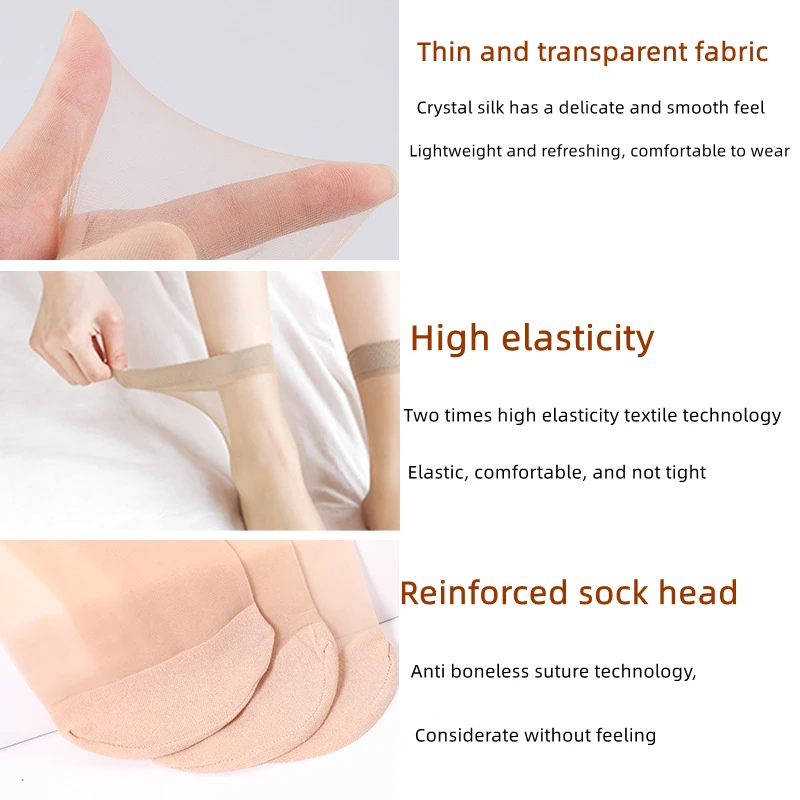 Рисунок 2 - женские ультратонкие прозрачные чулки с кристаллами