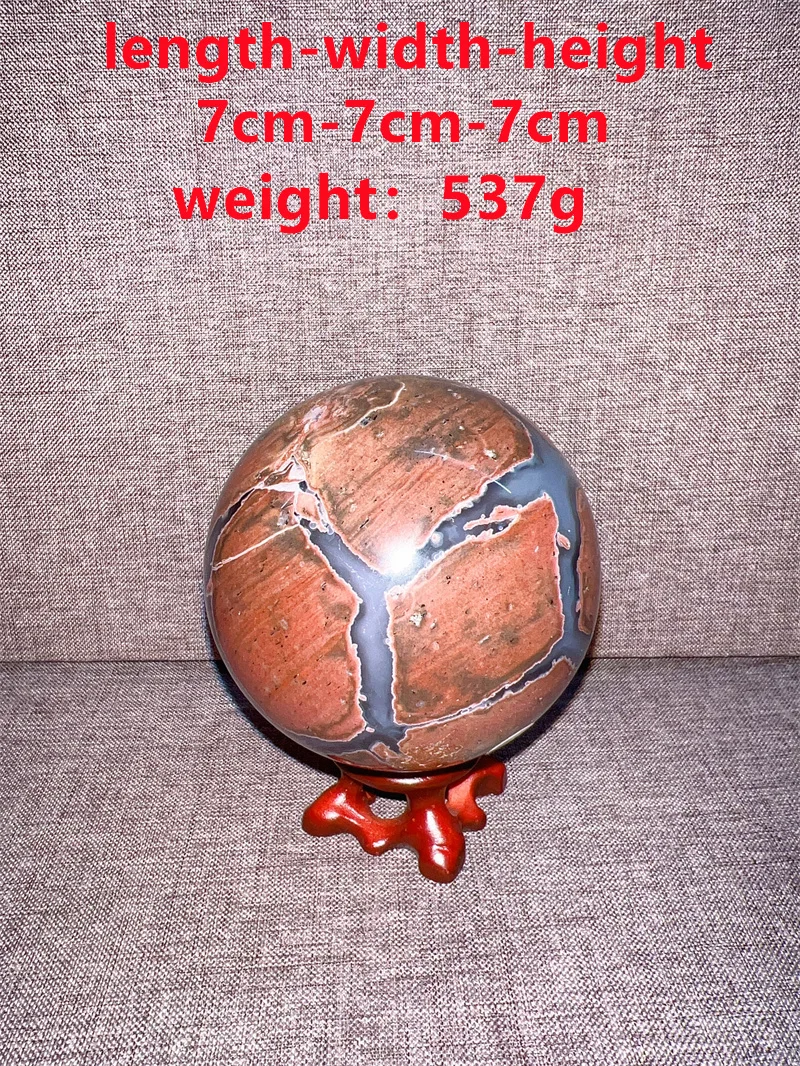 

Natural Agate Sphere Crystal Mineral Madagascar Healing Skull Wing Tower Palm Workmanship Ornament Baby Chip Heart