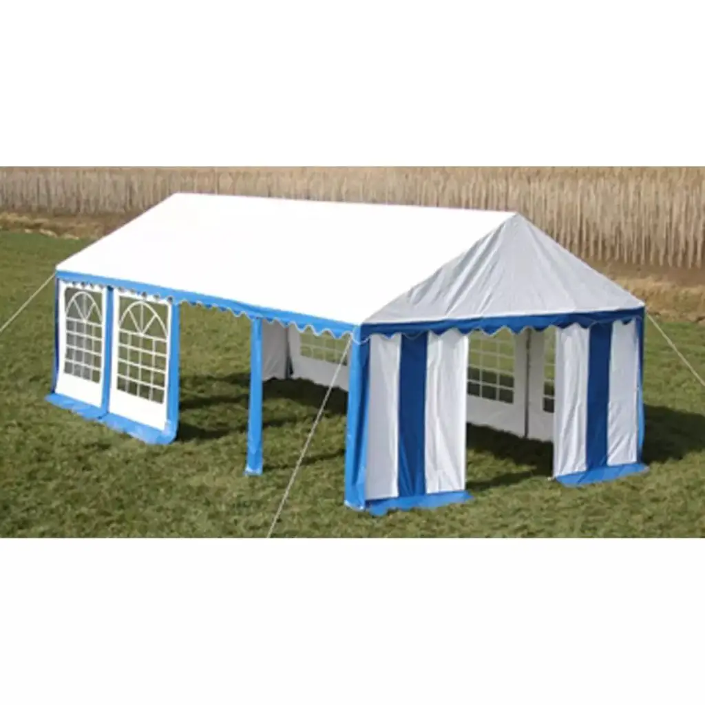 Party Tent 4 x 8 m Blue Gazebo For 