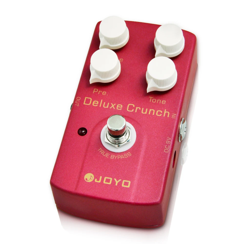 JF-39 DELUXE CRUNCH Distortion Pedal High Gain Crunch Distortion Sound with Vol/