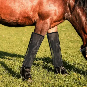 Breathable Mesh Horse Fly Boots 1