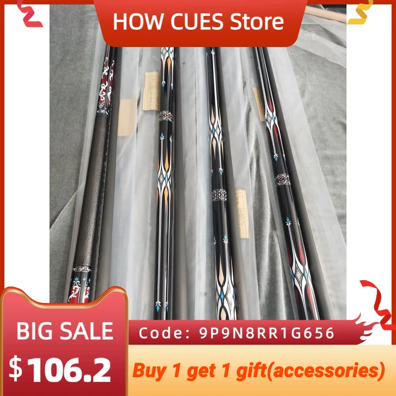 Newest Crical Cue Billiards 12.5mm Tip Carbon Fiber Pool Cue Shaft