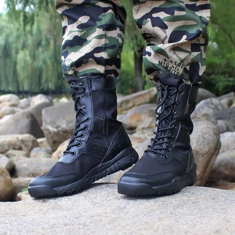 Men Tactical Work Boots 2