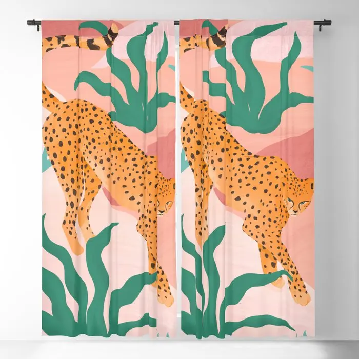 

Mild Day Blackout Curtains 3D Print Window Curtains For Bedroom Living Room Decor Window Treatments