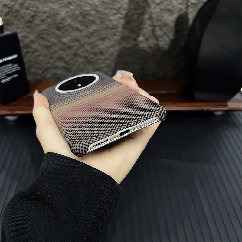 Ultra Thin Carbon Fiber Magsafe-Enabled Wireless Charging Case