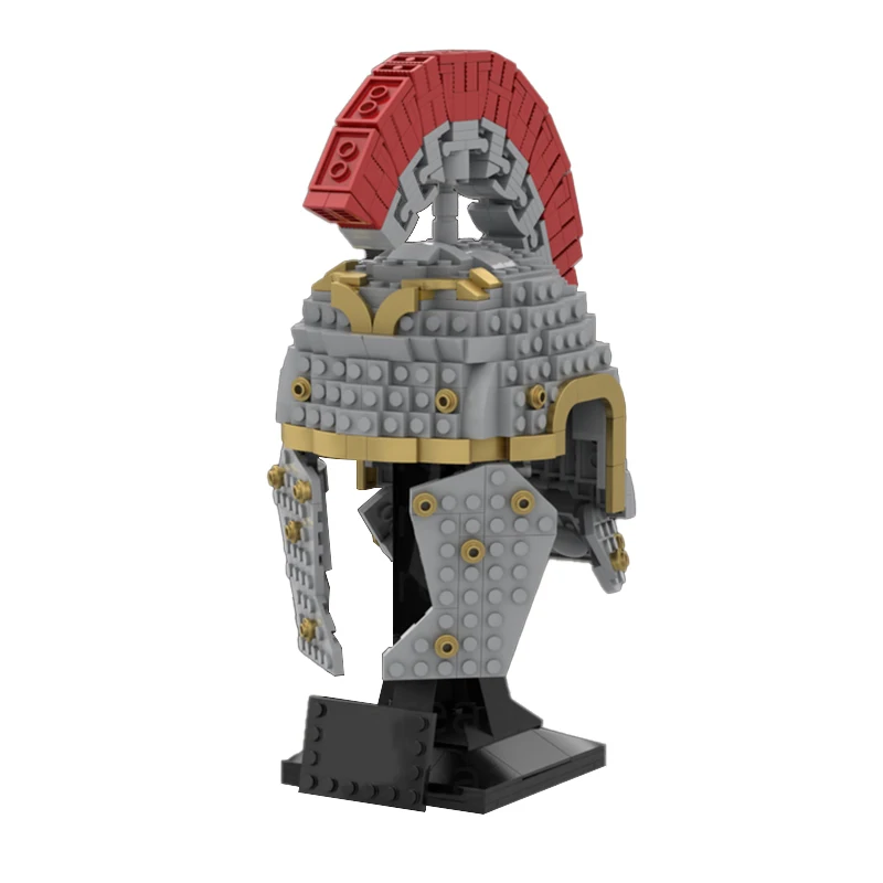 

Roman Soldier Hat Helmet Collection Building Blocks MOC 89490 Military Model High Tech Bricks Ideas Toy Gift