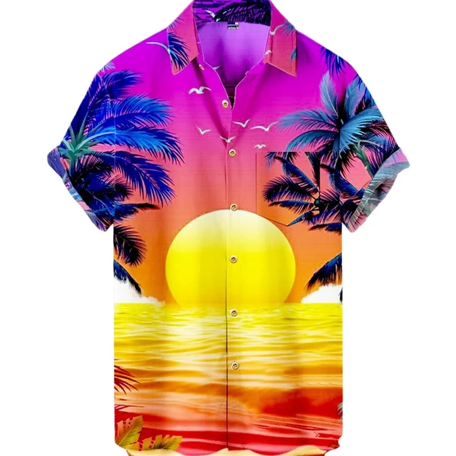  Camisa hawaiana de manga corta para hombre, camisa de playa  Mardi Gras, camisa informal con botones, máscara de carnaval, talla S,  Multicolor, S : Ropa, Zapatos y Joyería