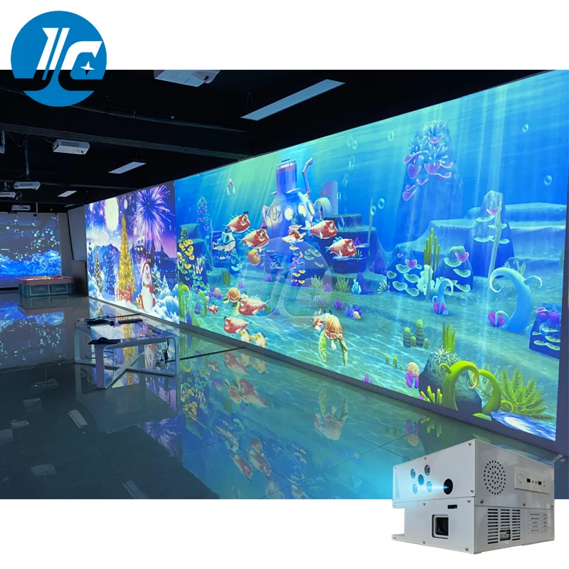 All-in-one Indoor Kids Game Park Wall Smash Ball Interactive Games Interactive Mapping Digital Display Projection