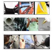 20PCS Plastic Welding Rods ABS/PP/PVC/PE 200mm Length Welding Sticks 5x2mm For Plastic Welder Gun Bumper Repair Welding Tool 2