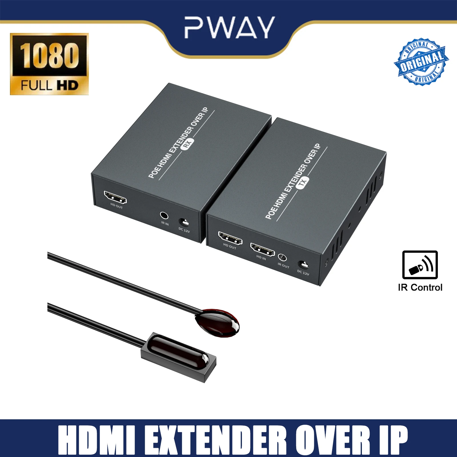 Pway 150m Hdmi Extender 1080p60hz Video Transmition With