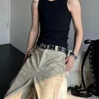 New Stylish Y2K Hollow PU Leather Fashion Punk Belt For Men Women-Trendy Accessory For Gift Giving，Neutral Waist Belts Plus Size 5