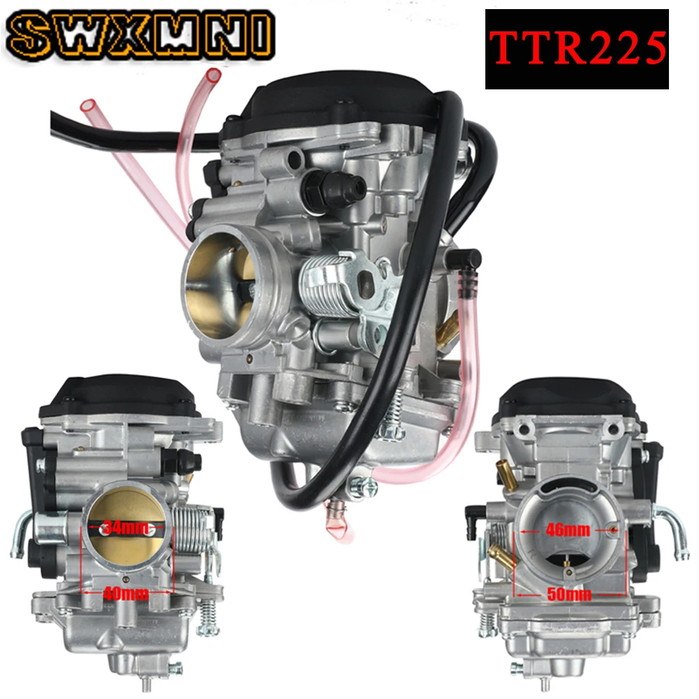 

High quality 34mm Carburetor For Yamaha TTR225 TTR 225L 225LC 225M 225MC 225RN 225NC 225PC 225SC 225RC Dirt Bike Motorcross Carb