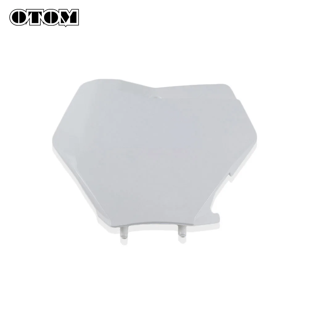 OTOM 2019-2023 오토바이 전면 번호판 플라스틱 가드 커버 등록증 홀더 KTM SX SXF XC XCF 125 250 액세서리