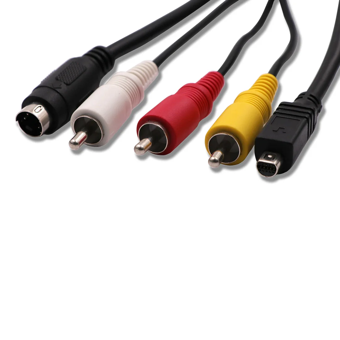 High Quality Lead AV Cable 10-Pin DVI DV Connector to 3 RCA
