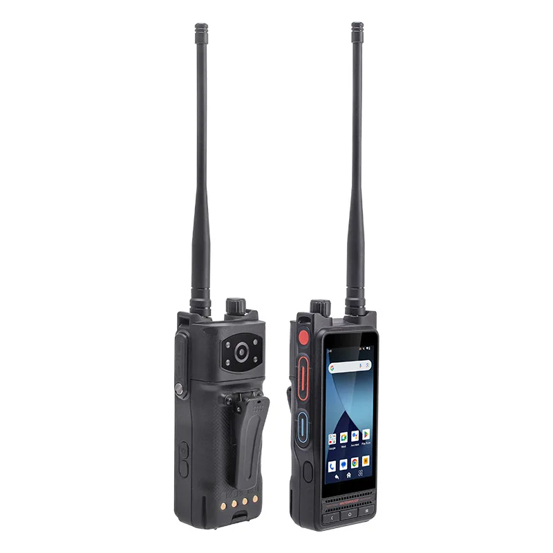 UNIWA P8 4W DMR/Analog Dual Mode Walkie Talkie Touch Screen Waterproof 5000mAh UHF Smart Zello Mobile Walkie Talkie Android 14