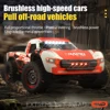 JJRC Q130 RC High Speed Car 1:14 Off Road Climbing Truck Brushless Motor Remote Control Racing Model Adult Gift Children Toys 4