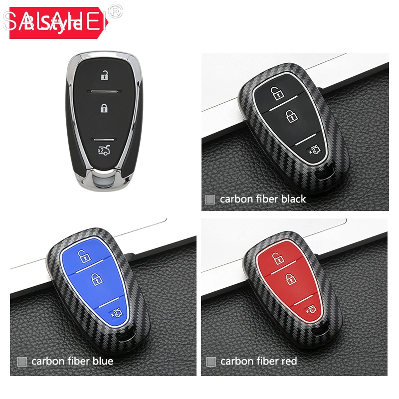 

Car Key Cover Case Shell For Chevrolet Chevy Cruze Spark Onix Camaro Volt Bolt Trax Malibu Sonic Equinox Orlando Blazer Traverse