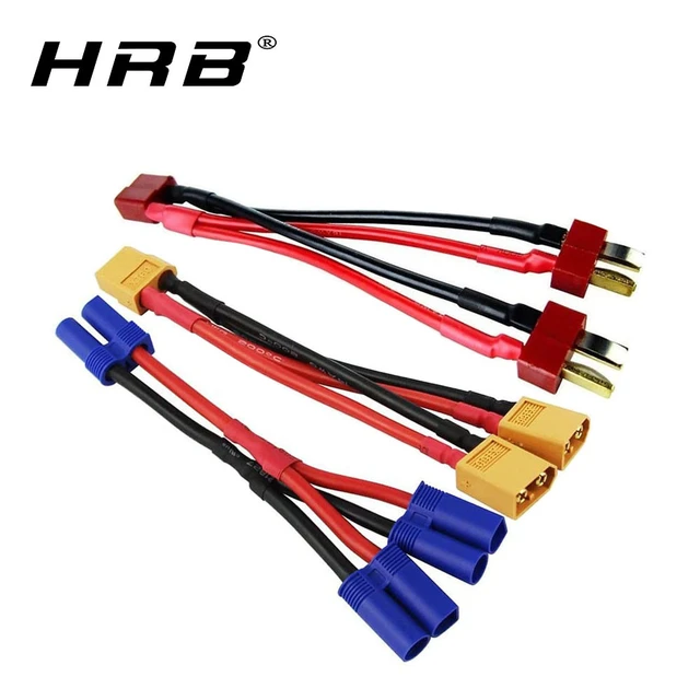 10cm XT90 Batterie Stecker 10 AWG Kabel Verlängerung DIY männlichen &  weibliche batterie Kabel - AliExpress