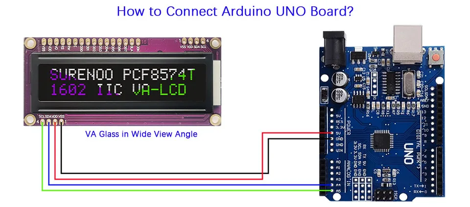 Pcf8574t Pcf8574 Iic I2c 162 16x2 1602 