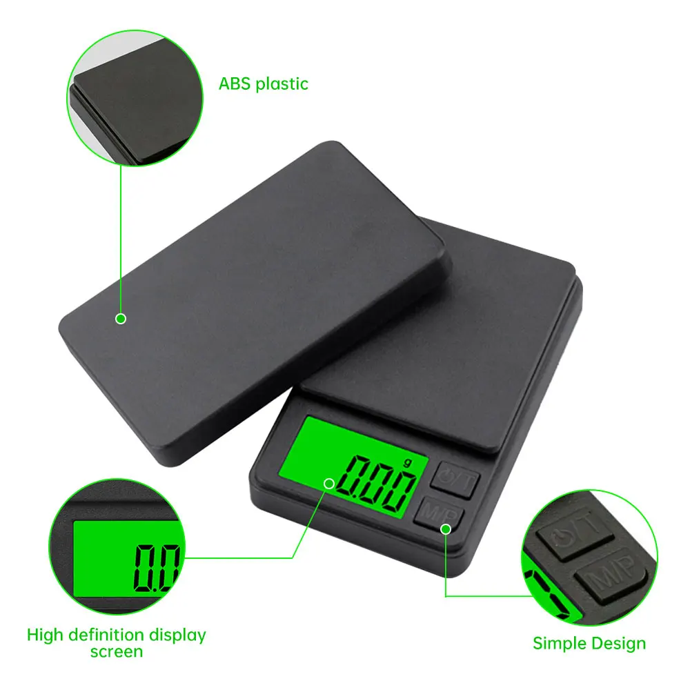500g/0.01g 전자 주방 규모 백라이트 및 뚜껑 교정 커피 규모와 정확한 포켓 미니 보석 그램 규모