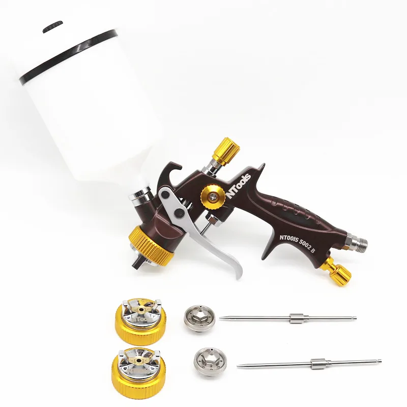 HVLP Paint Spray Gun Gravity Paint Sprayer Air Spray Gun High Atomization Air Tools Oil Repair Guns Painting Airbrush