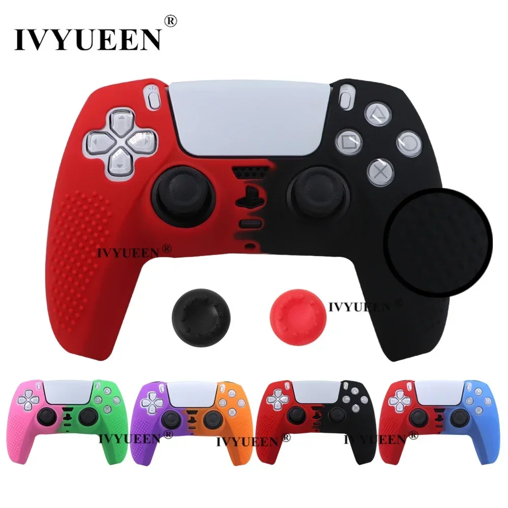 Studded Anti-Slip Protective Silicone Controller Skin with Thumb Grips