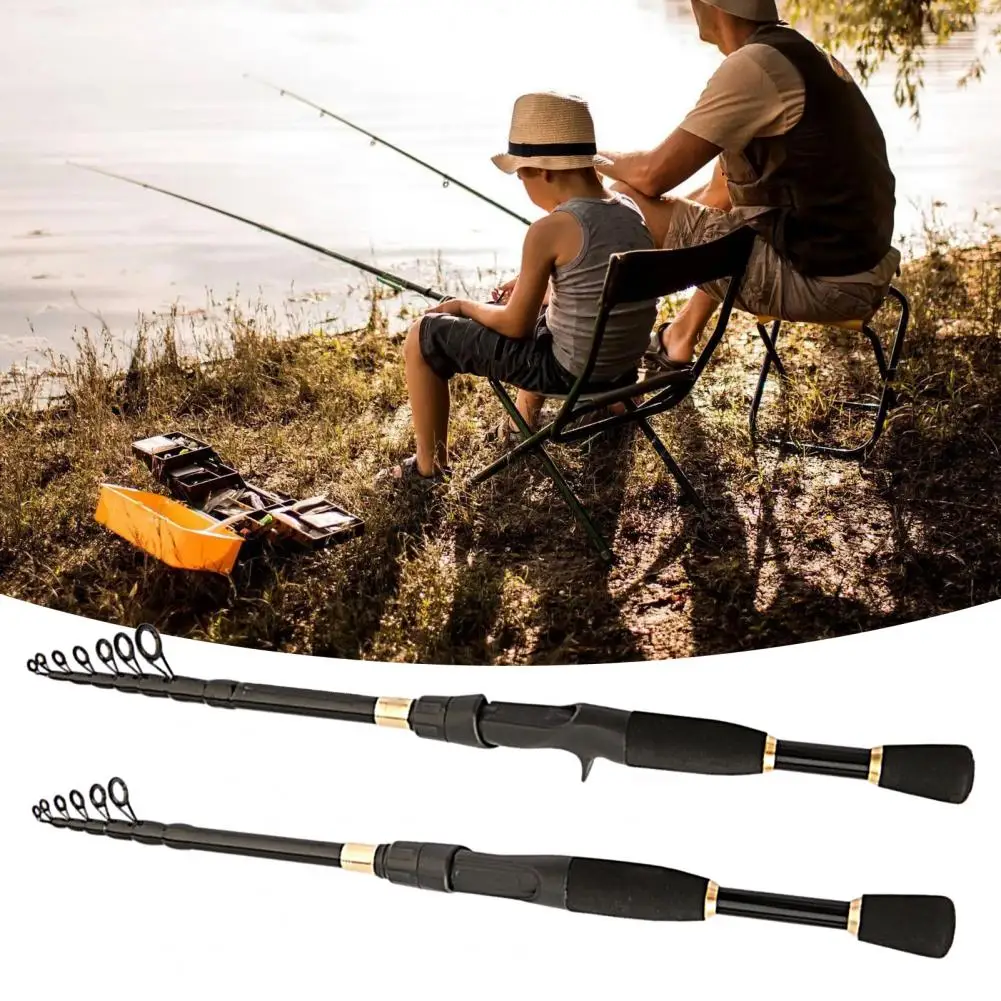 Compact Mini Fishing Rod Universal Fishing Rod Professional Comfortable  Grip Telescopic Freshwater Sea Fishing Pole - AliExpress