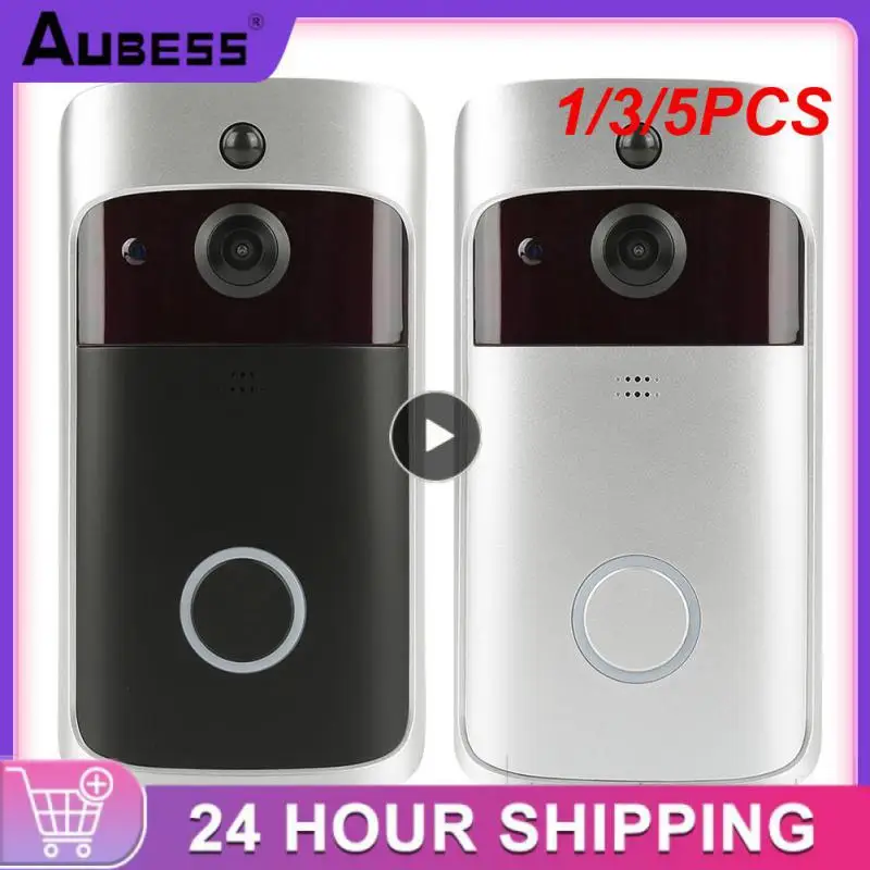 

1/3/5PCS Smart IP WIFI Doorbell Video Intercom -FI Door Phone Door Bell For Apartments IR Alarm Wireless Security Camera From