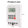 Automatic Digital Timer Switch Relay 220V 25A Electronic Weekly 7Days Minutes second 168 Hours Time Control Programmable Timer 6