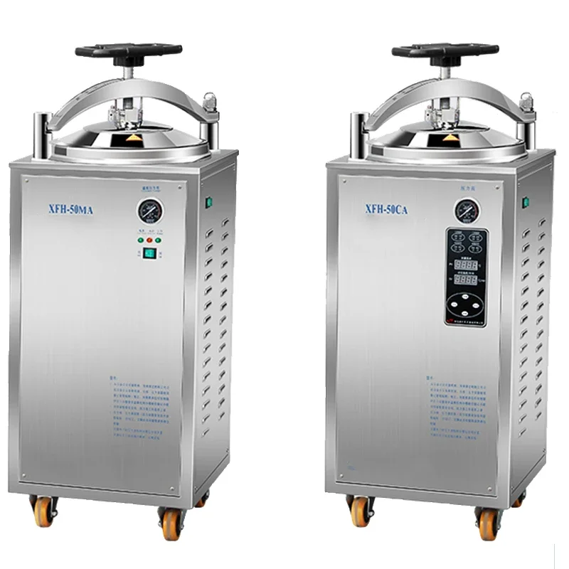 

Vertical Autoclave Food Back Pressure High Temperature Sterilizer Laboratory Sterilization Pressure Steam Sterilizer