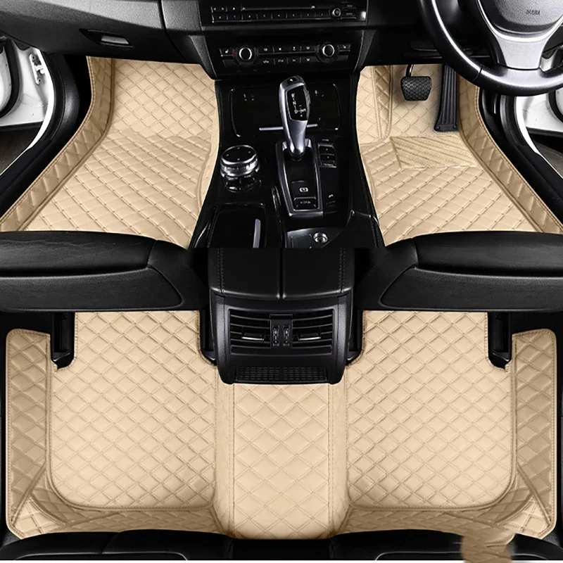 

RHD Car Floor Mats For Audi c8 Custom Auto Parts Interior Accessories Waterproof anti fouling non-slip leather Mat high quality