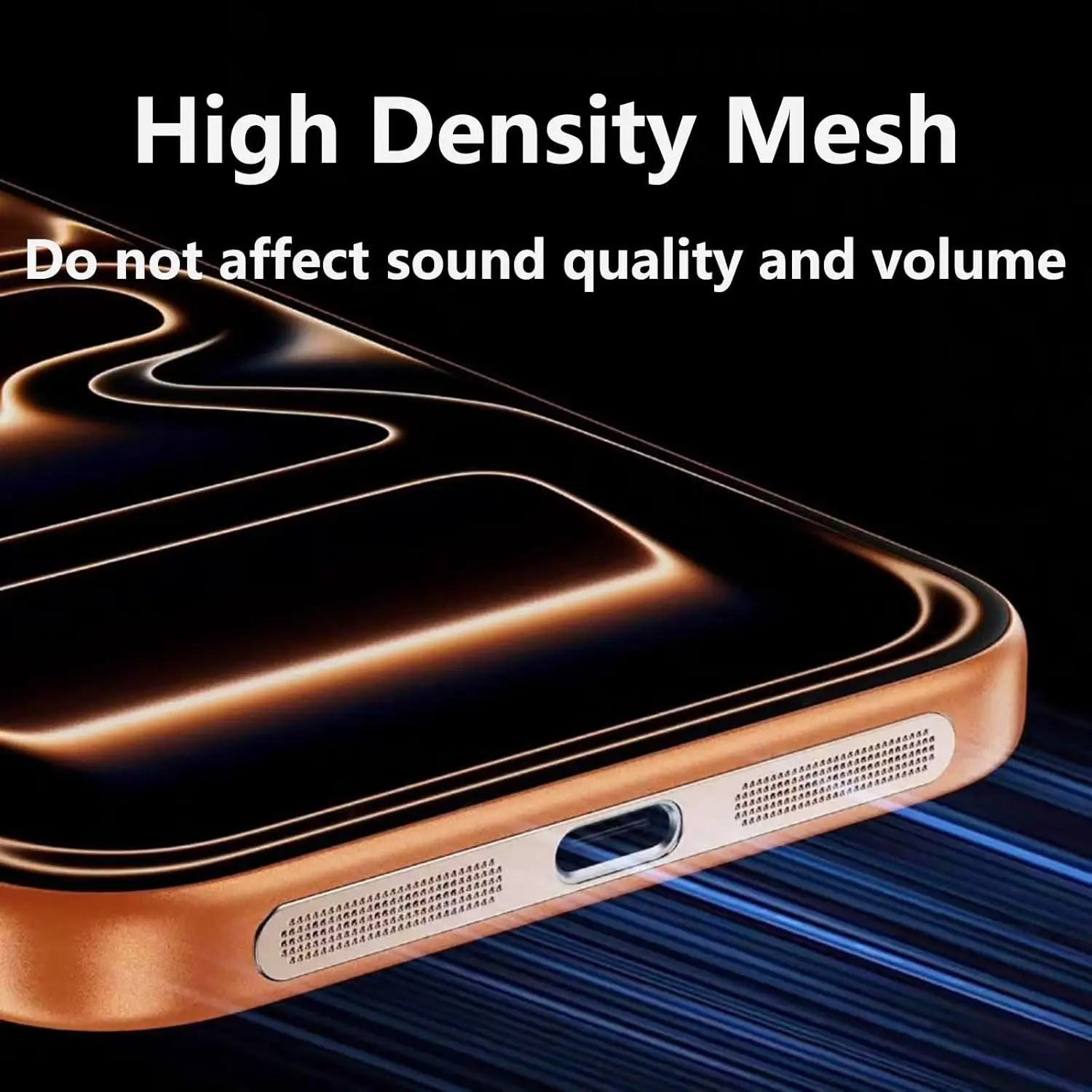 Dustproof Earpiece Mesh Sticker For Iphone 17 Pro Max Protector_voghion.com