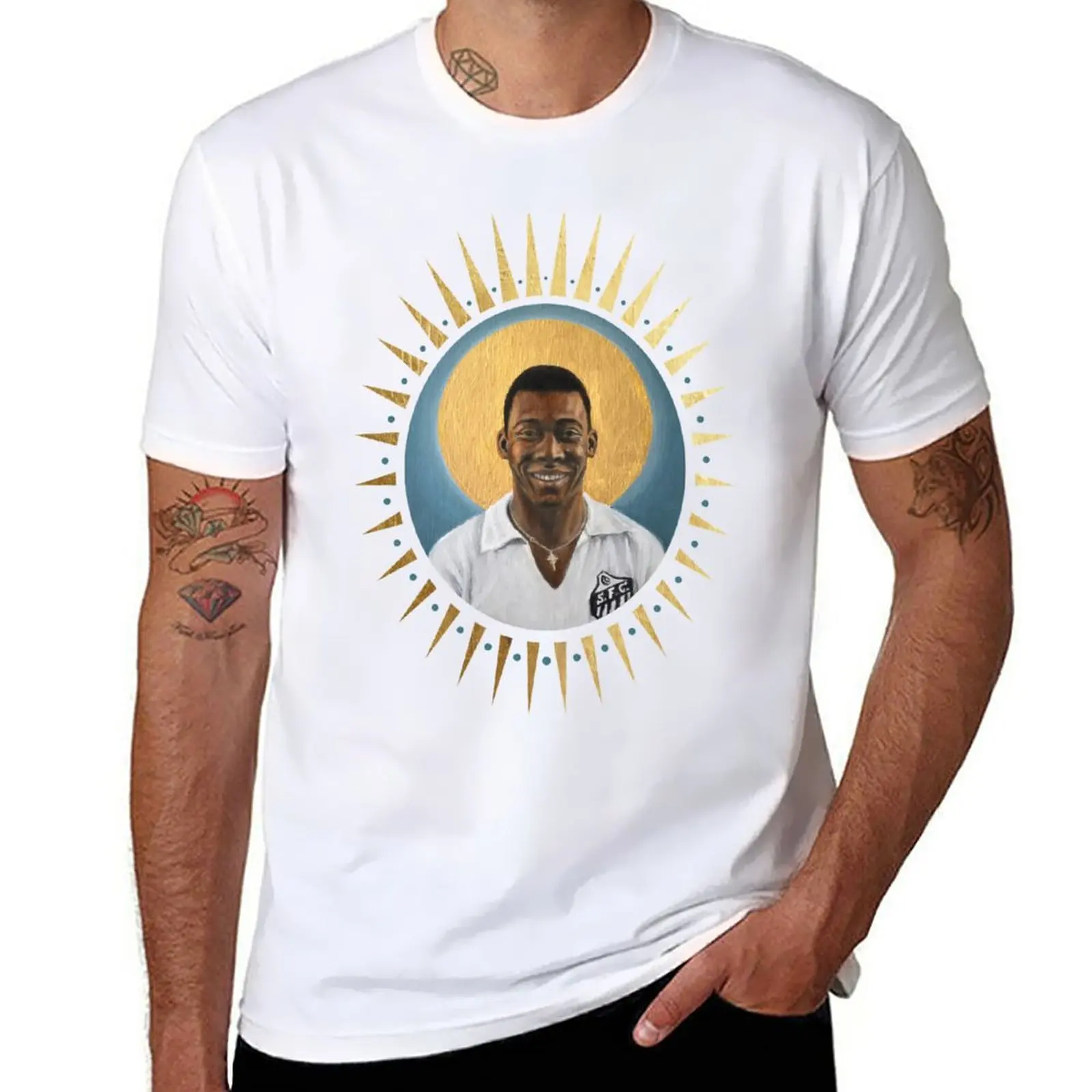 Nuova T-Shirt P10 - Football Icon Per T-Shirt Grafica Da Ragazzo T-Shirt Grafica Da Uomo Pack