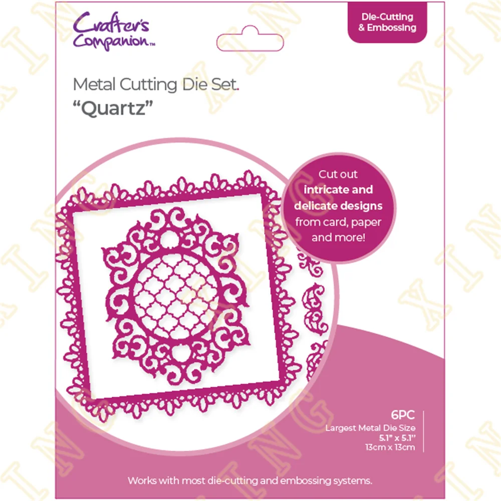 

2023 Новые Кварцевые Металлические Вырубные штампы для «сделай сам», скрапбукинг, ремесла, вырезанные трафареты, изготовитель, шаблон для фотоальбома, украшение ручной работы