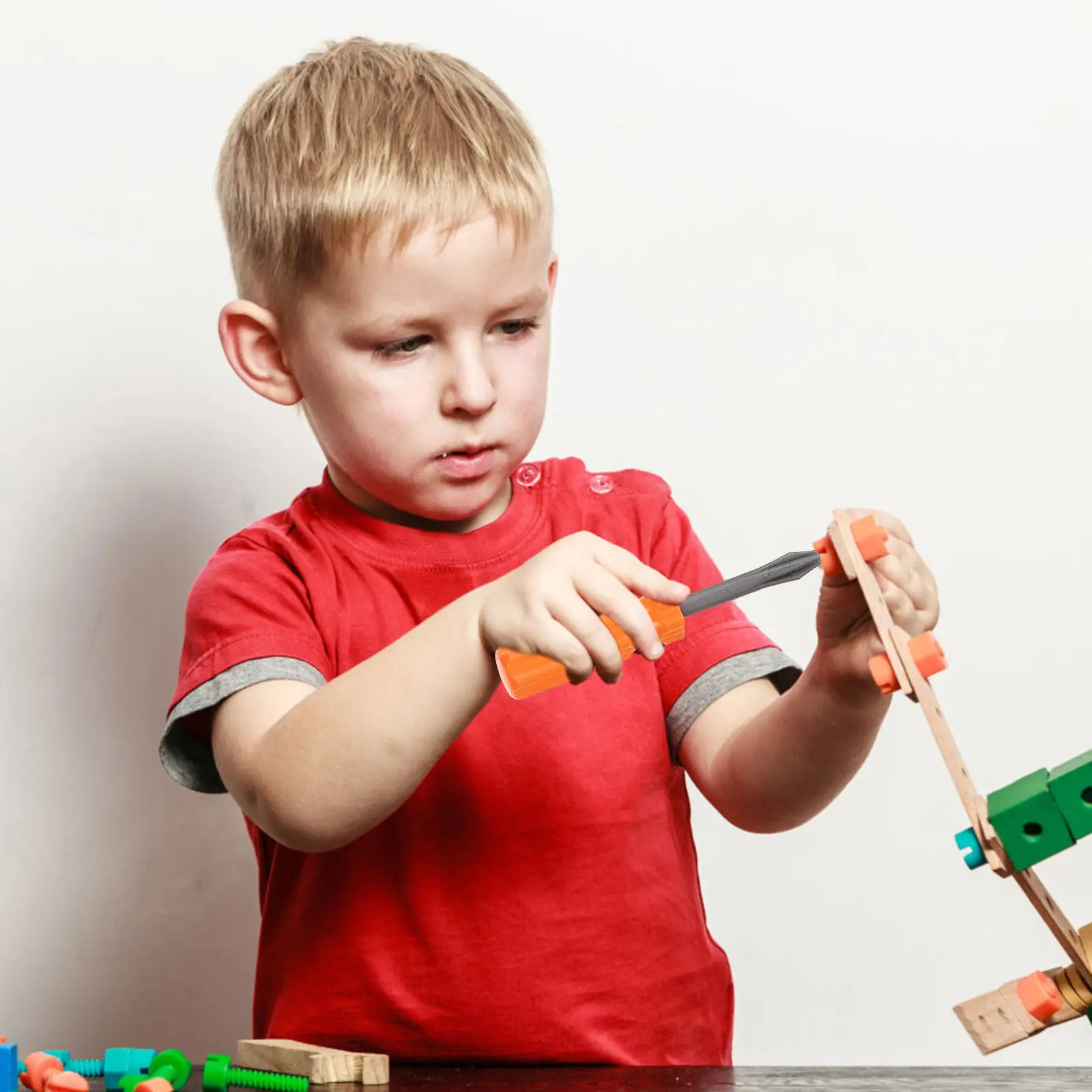 1 세트 전기 드릴 어린이 도구 세트 안전한 플라스틱 조기 교육 학습 가정용 척 놀이  선물 재미있는 인터랙티브