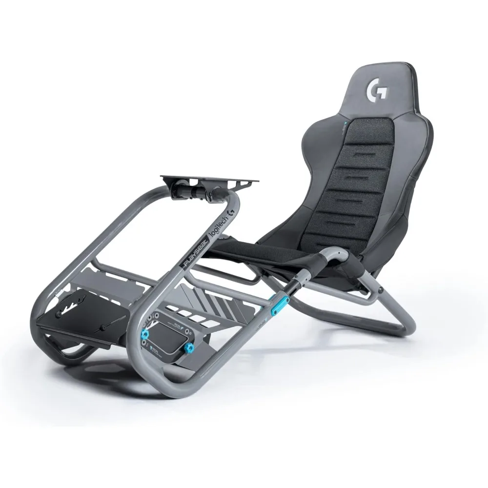 - Logitech G Edition Sim Racing Cockpit Fully Adjustable Supports all Direct Drive Steering Wheels Lightwe