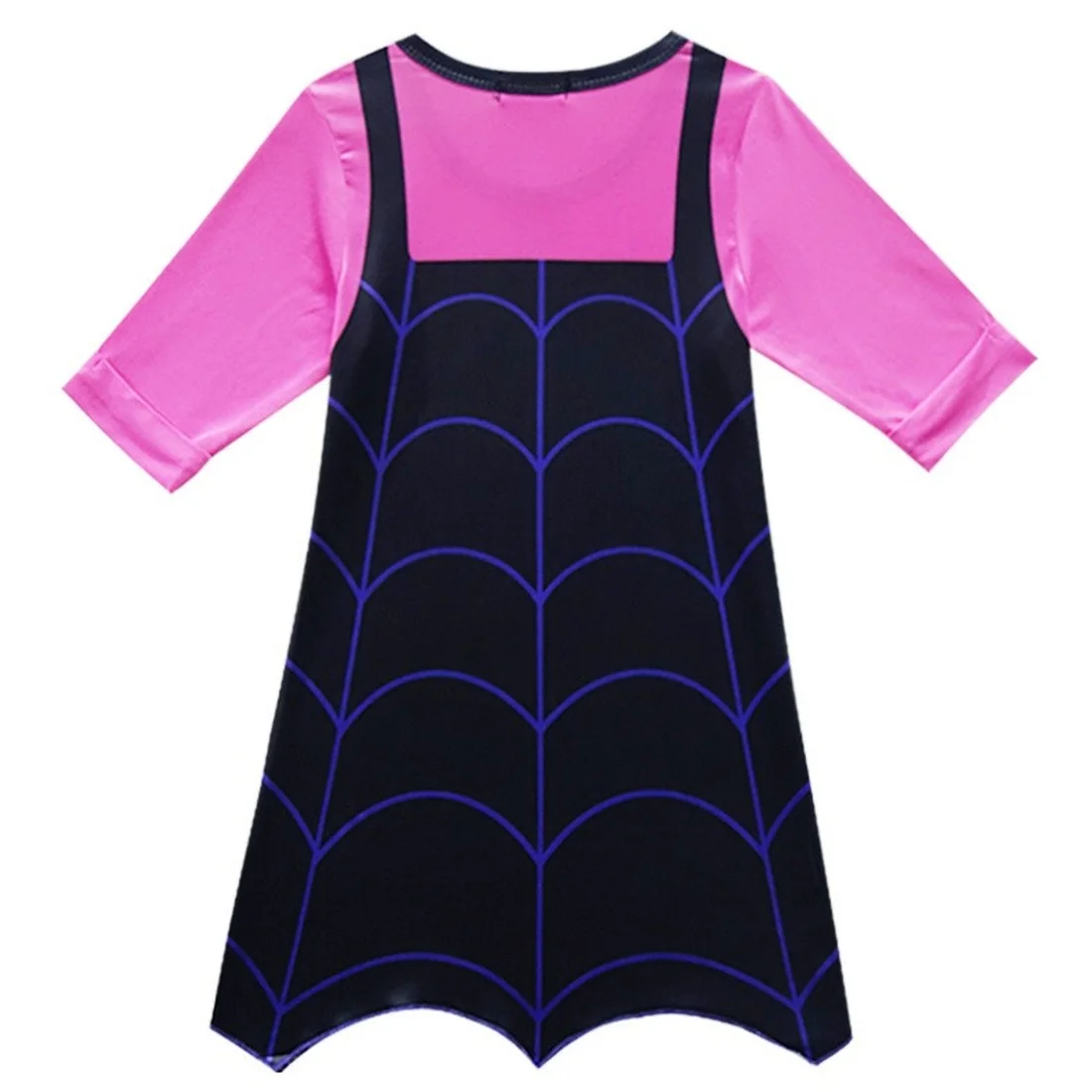 할로윈 소녀 Vampirina 의상, 어린이 코스프레 뱀파이어 드레스 의상, 어린이 의상, 카니발 파티 변장 머리띠