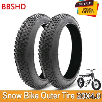 BBSHD 20x4.0 Bicicletta Elettrica Fat Bike con Pneumatici Larghi da 20 Pollici per Neve e Spiaggia, Parti e Accessori per Biciclette