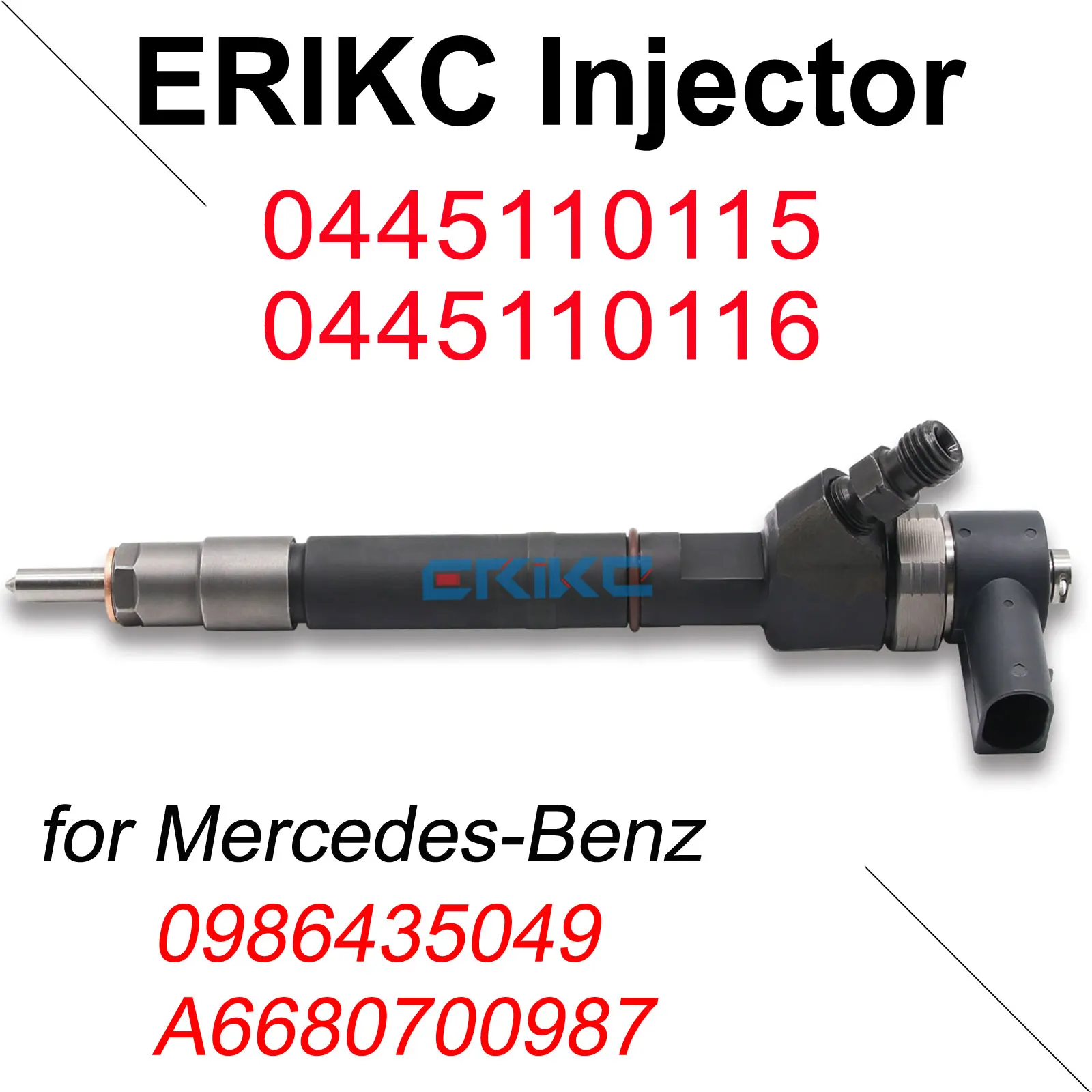 

0445110115 A6680700987 Original Common Rail Injector 0445110116 Diesel Injection Nozzle Parts For Bosch Mercedes-Benz 0986435049