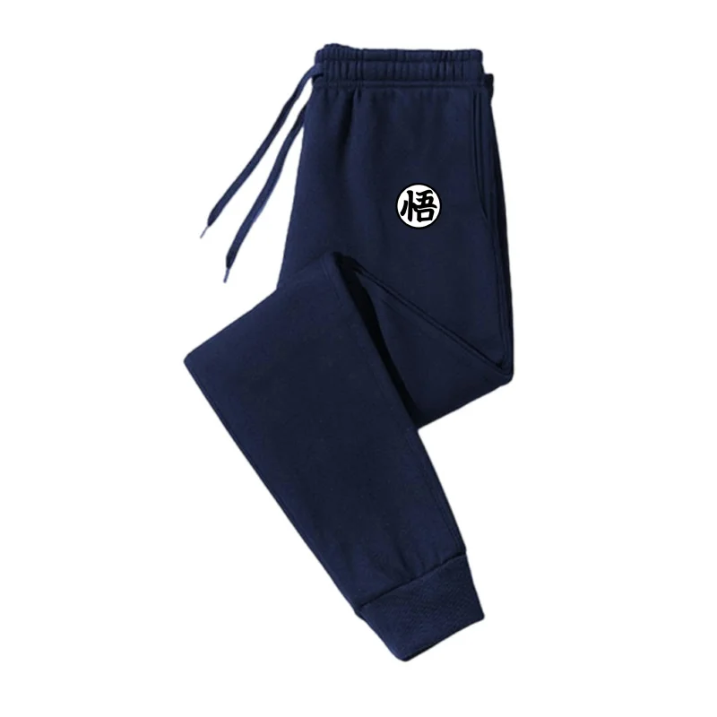 Brand fitness men Sweatpants trousers Sports clothes high quality Joggers Sweat Pants Japan Anime Goku Print Hip Hop Streetwear 4